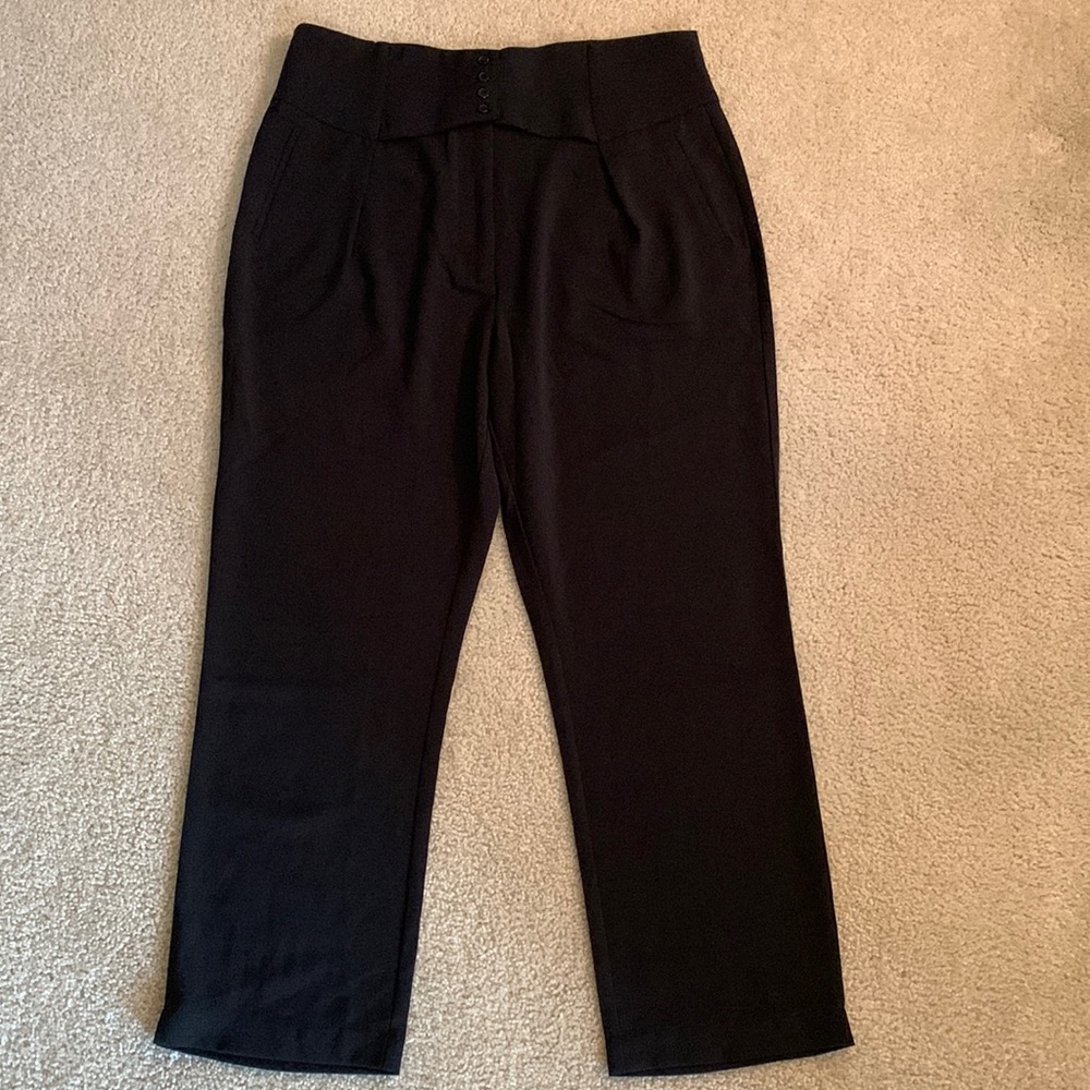 Beautiful TA Los Angeles Women’s Black Dress Pants Size XL and NWOT